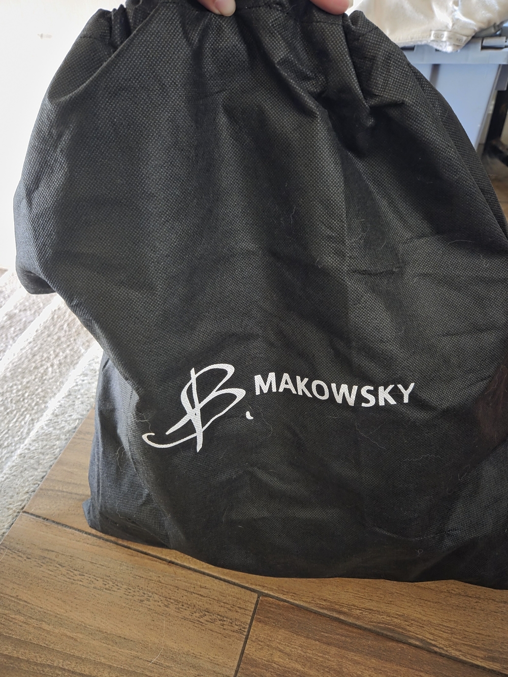 B. Makowsky Burgundy Leather Tote Bag MSRP $298 - Picture 15 of 15